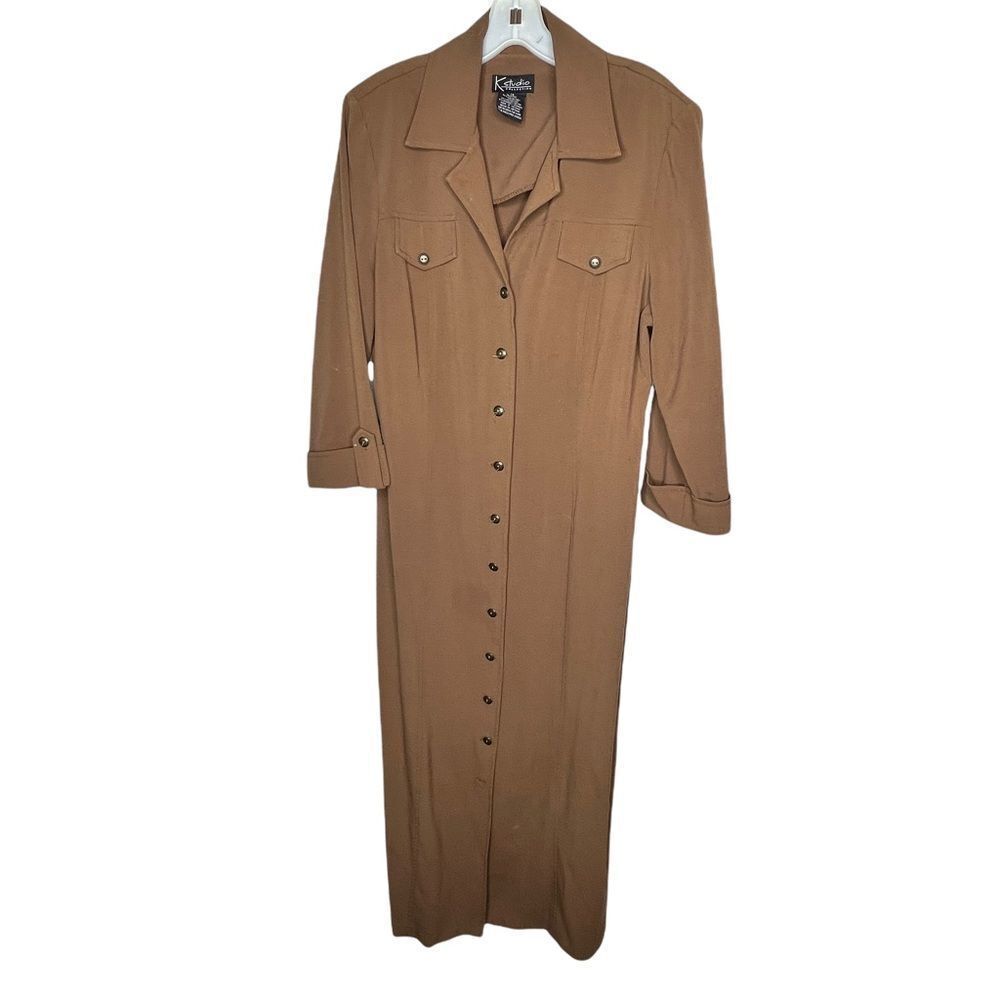 Vintage K Studio Collection Brown Dress